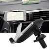 R1 10W Automatic Clamping Car Wireless Charger Silver(For IOS Interface