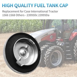 laffoonparts 1703-3305 Fuel Cap Replacement for Case International Tractor 1566 1568 Replaces # 23995DC 23995DA