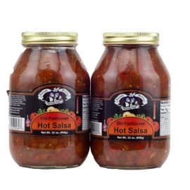 Amish Wedding Hot Salsa 32oz (Pack of 2)