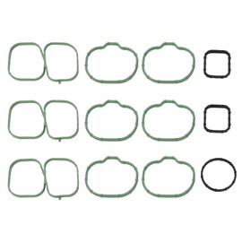 ZONFANT Intake Manifold Gasket Set Compatible with 2007-2012 Ford Edge Flex Fusion Taurus Taurus X, 2007-2015 Mazda 6 CX-9, 2007-2012 Lincoln MKS MKT MKX MKZ, 2008-2009 Mercury Sable, Replace#MS97118