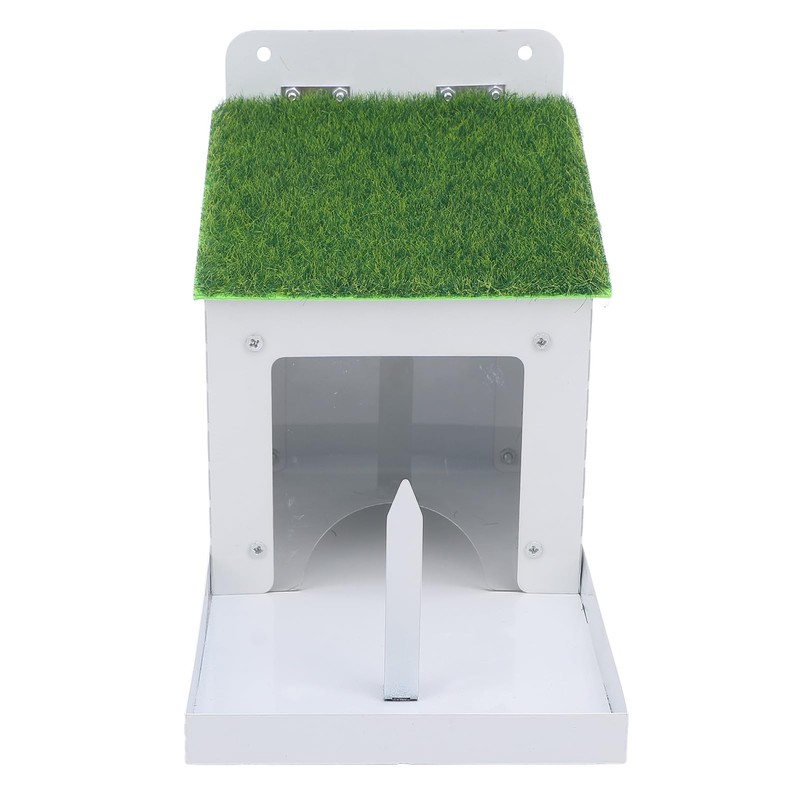 Squirrel Feeder, Solid Structure Weather Proof Metal Squirrel Feeding Box