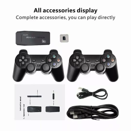 Smart-us M8 Super Game Emulator U-Box Built-in 10000+  Classic Video Games w/ 2 Joystic