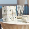 WRAPLULU Floral Wedding Wrapping Paper Roll - 17.5 Inches *