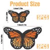10 PCS Monarch Butterfly Patches, Ymapinc Cute Embroidered Sew On