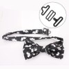 60 Pcs Bow Tie Clips Adjustable Metal Cravat Clip for