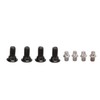 Dual Function Bicycle Pedal Flat Clipless Cleats 3 Sealed Bearings