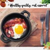 Ziliny Mini Cast Iron Skillets 5 x 5 x 1.2