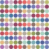 Polka Dots Wall Decals 121 Modern Multi-color 2 inch Confetti