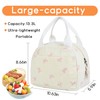 GISMTR Lunch Bag for Women Insulated Lunch Box Cute Corduroy