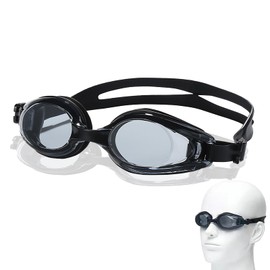 [ALLVD] Swimming Goggles Adjustable Size Fits Men and Women Waterproof Anti-Fog