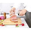 Humbee Chef 8-Inch Carving Knife with Granton Edge for Turkey