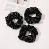 8 Pack Scrunchies Hair Ties Satin Scrunchies Soft than Silk
