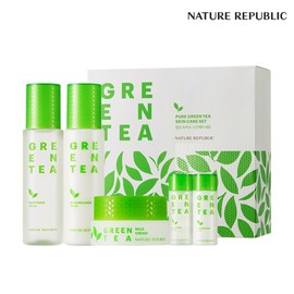 Nature Republic (현대Hmall)네이처리퍼블릭 맑은 녹차수 스킨케어 세트 (Nature Republic) Clear Green Tea Water Skincare Set