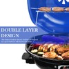 Techwood 1600W Indoor Outdoor Electric Grill, Electric BBQ Grill, Portable