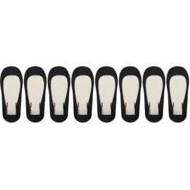 MUJI DAG24A5S Women's Seamless Toe Shallow Shoe Cover (Anti-Slip Heel), Black, 9.1 - 9.8 inches (23 - 25 cm)