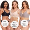 Vinfact Smooth Nursing Bras for Breastfeeding Seamless Maternity Bras for