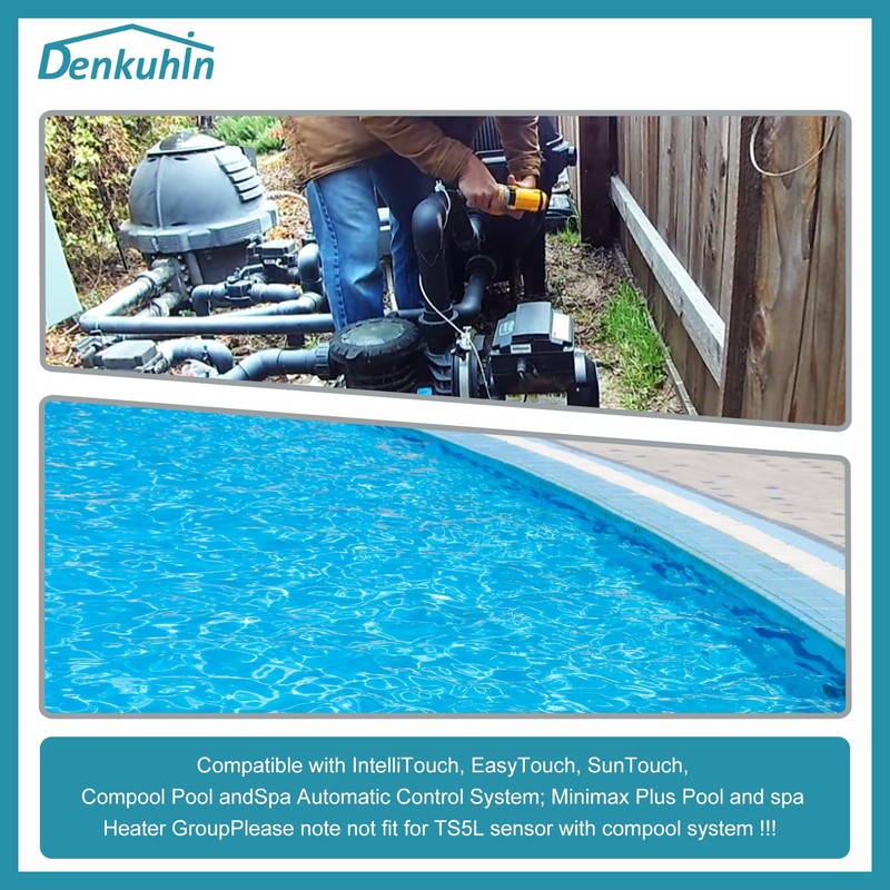 Denkuhin 520272 Temperature Sensor and 20 Feet Cable Fit for