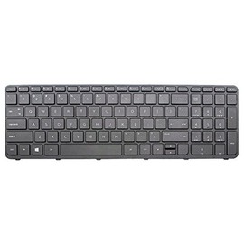 Unitque Laptop Matte US Keyboard for HP Pavilion 15-E 15-G 15-N 15-R 15-S Series 719853-001 749658-001 with Frame New