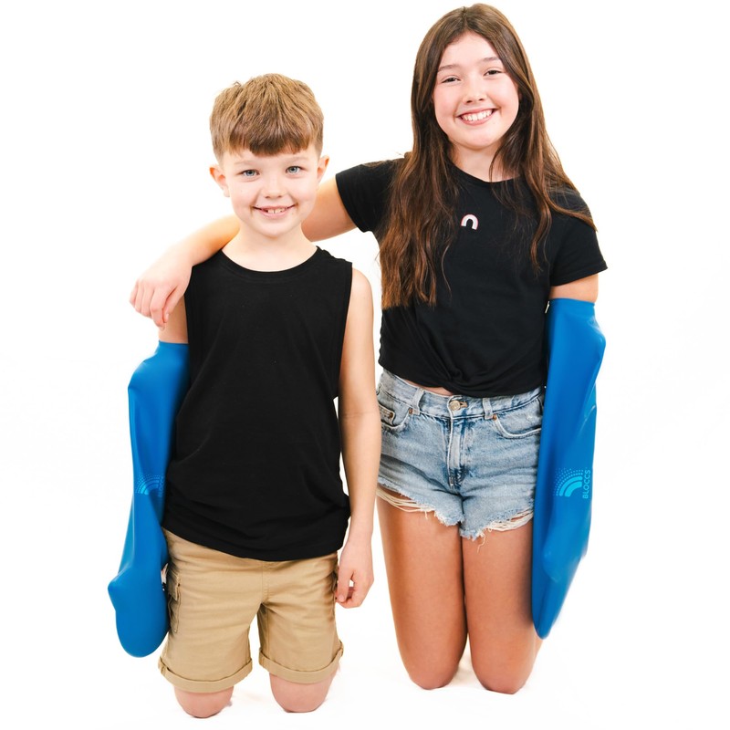 BLOCCS 100% Waterproof Cast Covers for Shower Arm Kids- Swim