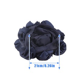 Flower Swimming Cap Retro Women's Swimming Hat Flower Fashion Elastic Long Hair Flower Blossom Swimming Cap Women's Flowers Swimming Cap Waterproof Swimming Caps Swimming Fashionable Floral Petal Hat