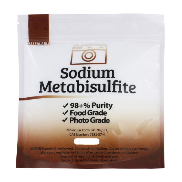 Duda Energy meta05 Sodium Metabisulfite Food Grade/Photo Grade 98, 5 lb.