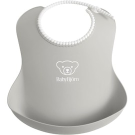 Baby Bjorn Baby Bib Gray