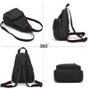 FANDARE Men's Mini Rucksack, One Shoulder Bag, Body Bag, 2-Way