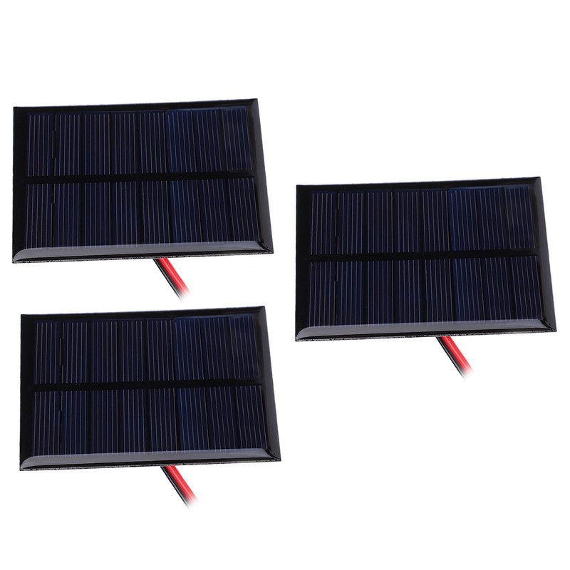 3pcs DC4V 150mA Solar Panel Cell Power Module Polycrystalline Silicon