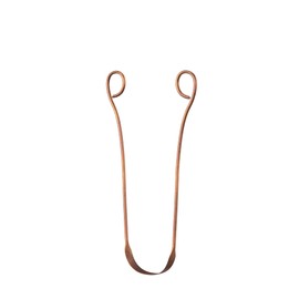 Isabella's Clearly 100% Pure Copper Tongue Scraper | Ayurvedic Metal Tongue Cleaner, BPA Free, for Adults and Kids | Natural Oral Care for Fresh Breath and Improved Oral Hygiene