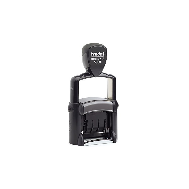 Trodat Professional 5030 Date Stamp, ISO Option 4 mm Black