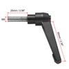 sourcing map Adjustable Clamping Lever Handle M8 x 25mm Metric