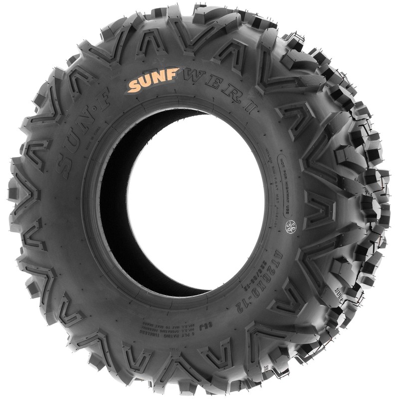 SunF 22x7-10 ATV UTV 22x7x10 All Terrain Tires 6 PR