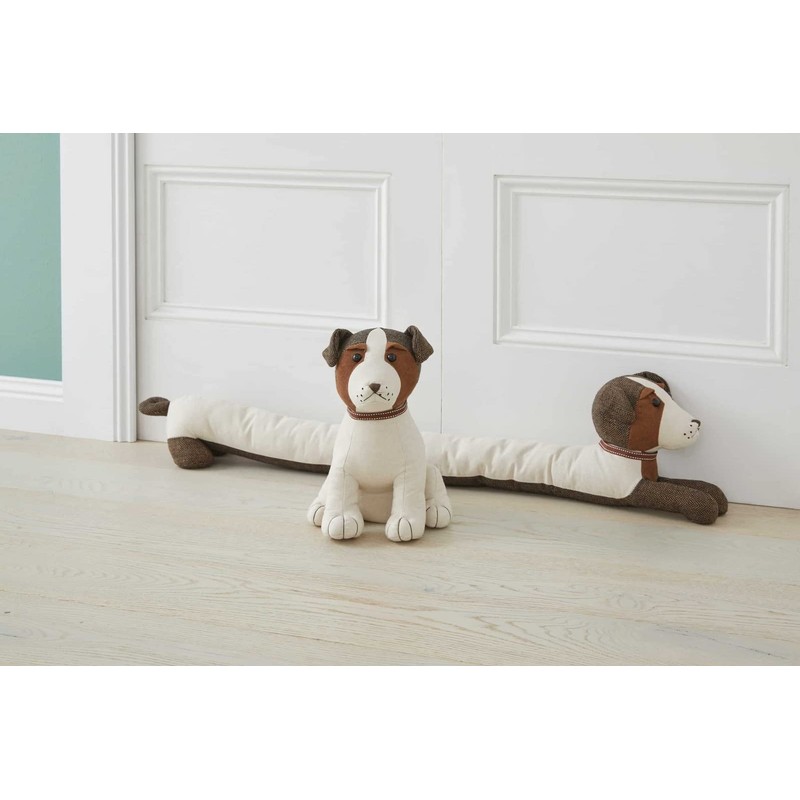 Pilbeam Living Terry The Dog Plush Fabric Weighted Heavy Draught