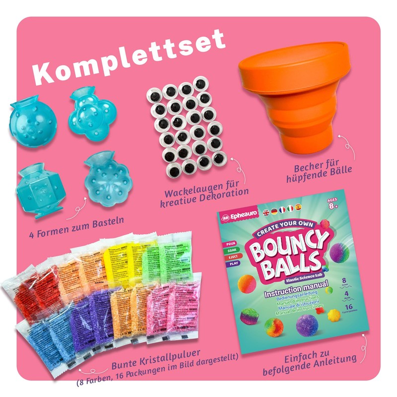 Epheauro Bouncy Power Set for Children from 8 Years -