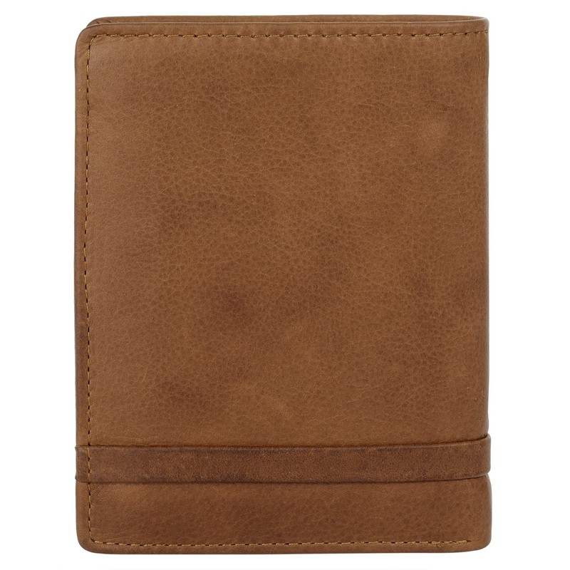 Bruno Banani 021900 Genuine Leather Cognac Wallet for Men and