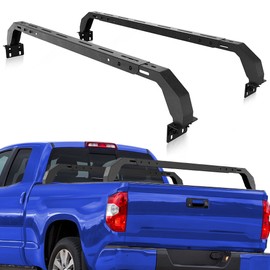 LONGSUN Truck Bed Rack Cross Bars For 2005-2023 Toyota Tacoma & 2014-2023 Toyota Tundra