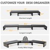 TAVR Furniture TAVR Dual Monitor Stand Riser Office Desktop Organizer