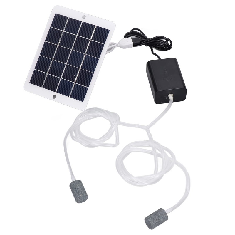 Solar Air Pump, Circulation Pump, Small, Aquarium Pump, Portable, Fishing,