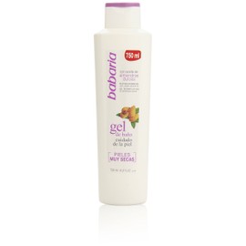 Babaria Shower Gel with Sweet Almond Oil for Very Dry Skin, 750ml / 25.5 Oz