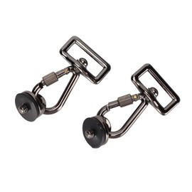 Adaptador de Tornillo de 2 Uds, Hebilla de Correa de Hombro de Cámara DSLR con Tornillo de 1/4 Pulgadas, Accesorio de Gancho de Tornillo de Bolsa de Cámara de Metal