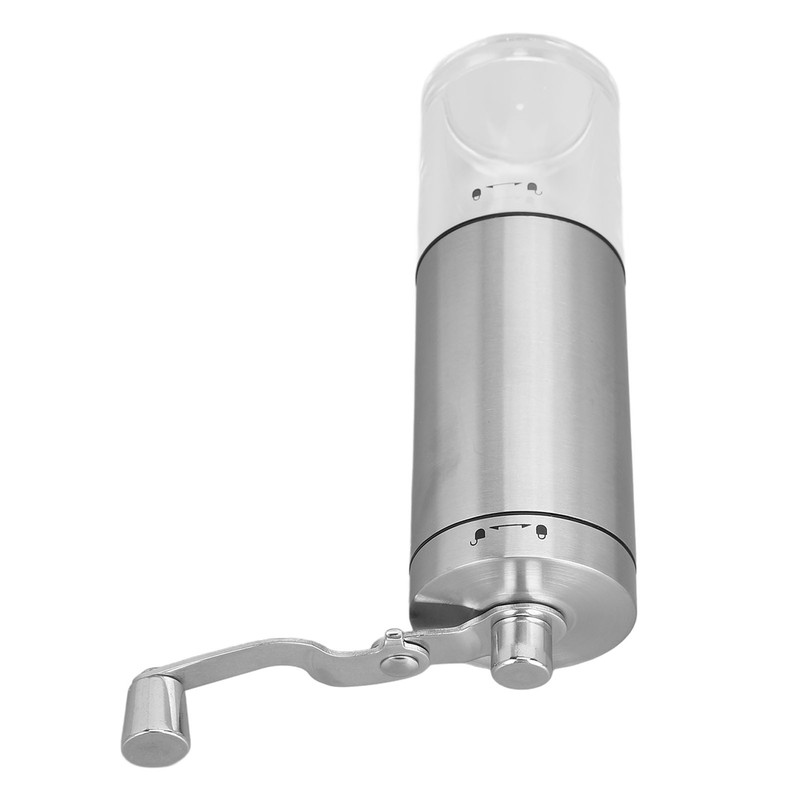 Hand Crank Coffee Grinder Multifunctional Stainless Steel and Ceramic Manual
