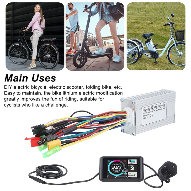 Motor Controller Lithium Conversion Kit 17A 3 Mode Controller UKC1