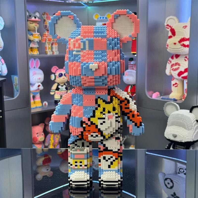 Bear Series Building Blocks, 1 Box DIY Small Building Blocks