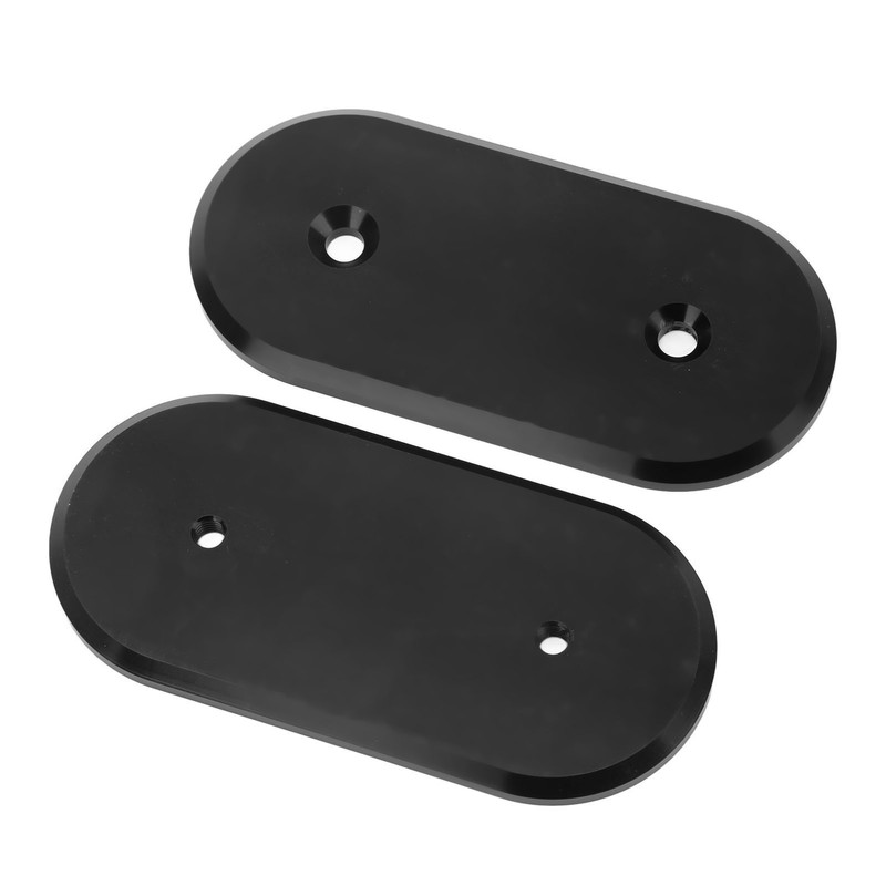 2 Pcs AC Delete Firewall Hole Plug Aluminum Car AC