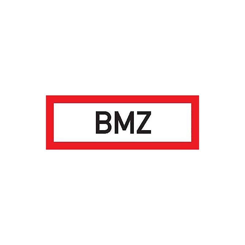 Format 4044589028815 Brandsch Sign Fol BMZ 297 x 105 mm