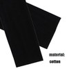 2pcs Black 6cm Wide Hair Band Elastic Headband Non-Slip Headband