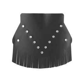 Motorcycle Mud Flaps Flap Front,Fringed Mud Flap for Motorcycle,Motorcycle Rear Mud Flap Motorcycle Modification Mudguard Cover Decoration(Black Beard)