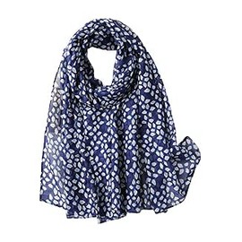 Ecroon Scarf Lightweight Floral Print Scarfs for Women Paisley Fashion for Spring Summer Scarves Shawl Wrap Neckerchief Girl Gifts