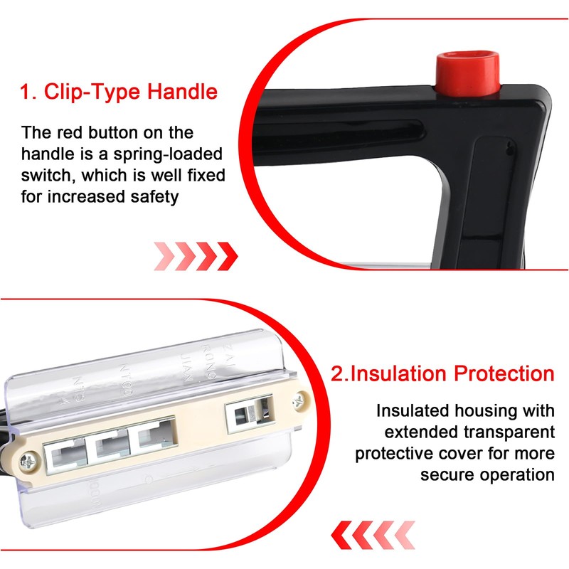 Snap On Handle, for NH000 to NH4 Universal Handle, Compatible