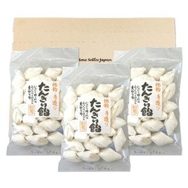 Nakajima Seika Tankiri Candy 3.5 oz (100 g), Set of 3 Bags PSJBOX Ground Candy, Hand Made